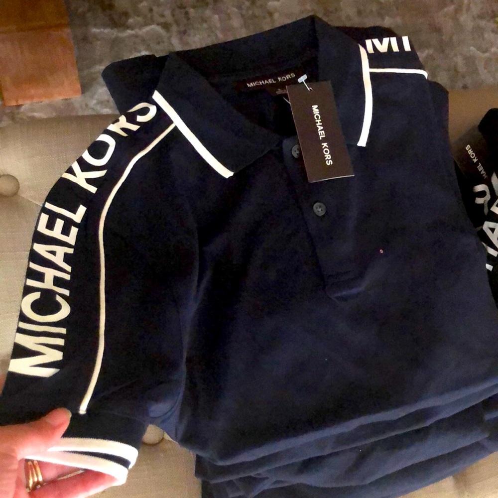 Michael Kors Navy Blue Polo